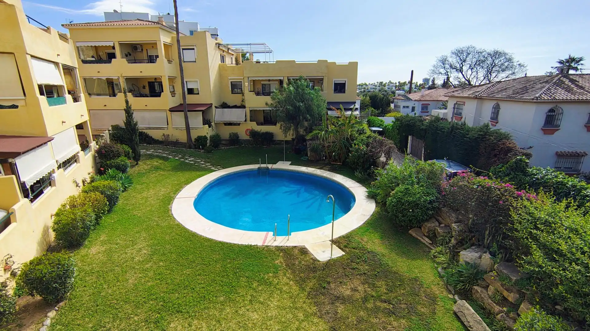 Jardín de Apartamento en venta en Marbella con Aire acondicionado, Terraza y Trastero