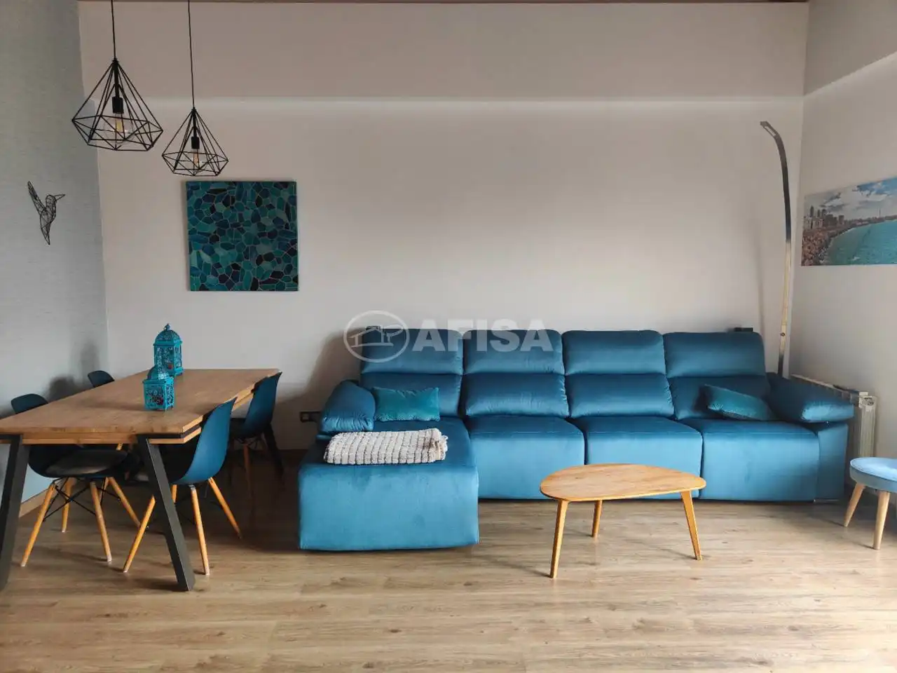 Sala de estar de Dúplex en venta en Llinars del Vallès con Aire acondicionado, Calefacción y Parquet