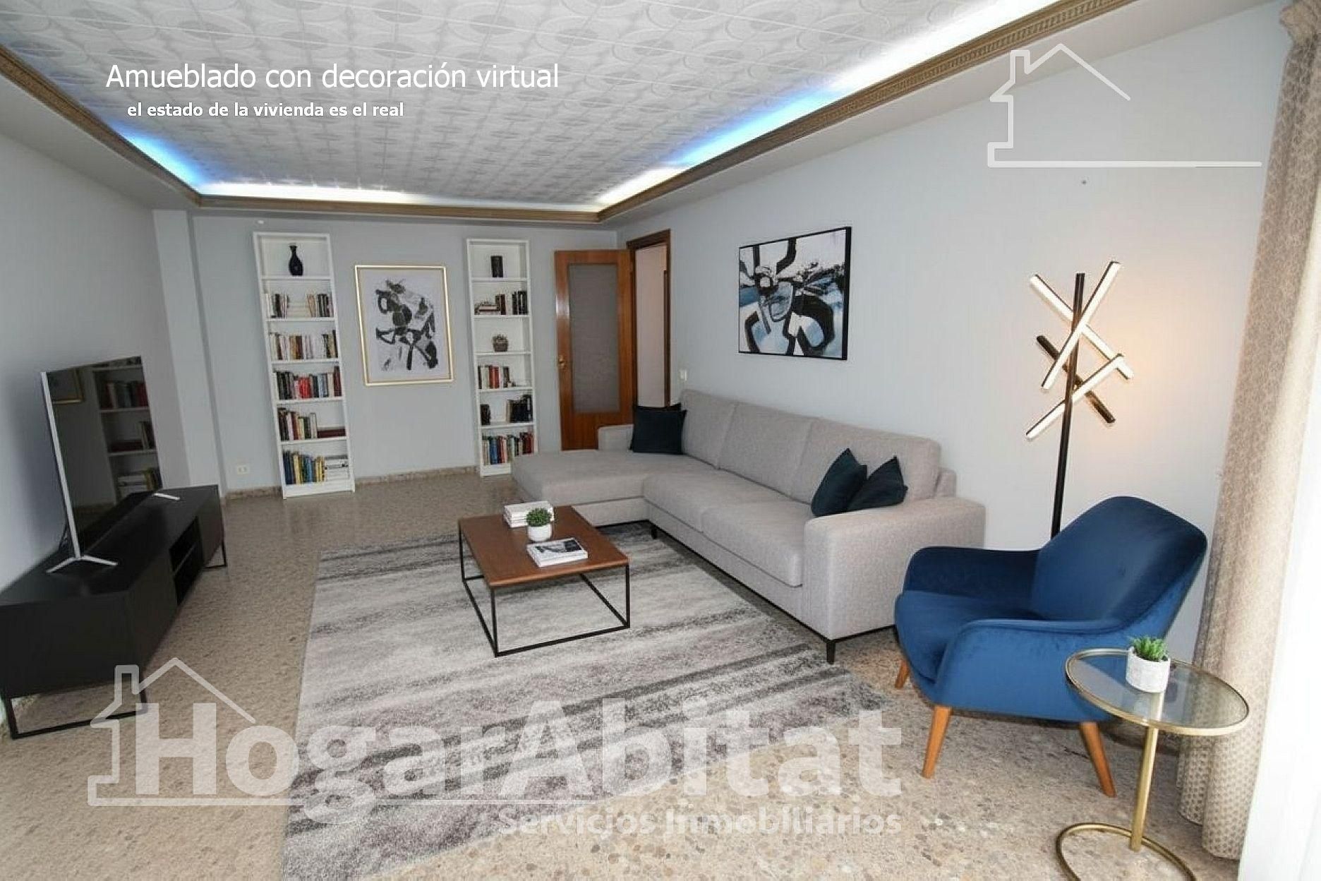 Living room of Flat for sale in L'Alcora  with Balcony