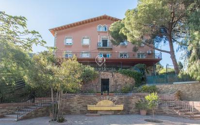 Vista exterior de Casa o xalet en venda en  Barcelona Capital amb Aire condicionat, Jardí privat i Terrassa