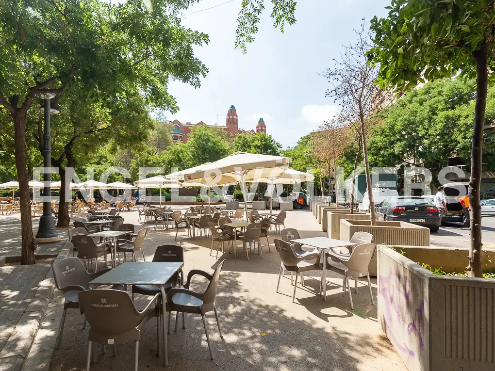 Terrassa de Pis de lloguer en Valencia amb Aire condicionat, Calefacció i Parquet