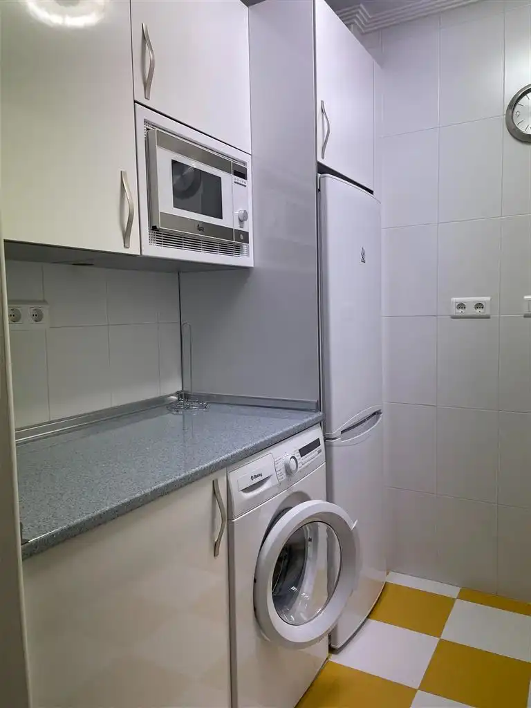 Küche von Wohnung zum Verkauf in San Vicente de la Barquera mit Heizung, Abstellraum und Möbliert