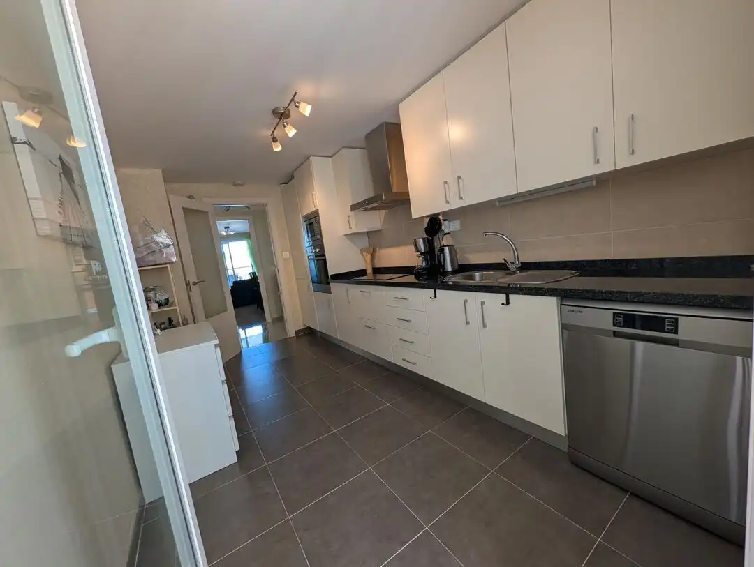 Kitchen of Apartments for rent in La Alcaidesa  with Air Conditioner, Heating and Terrace