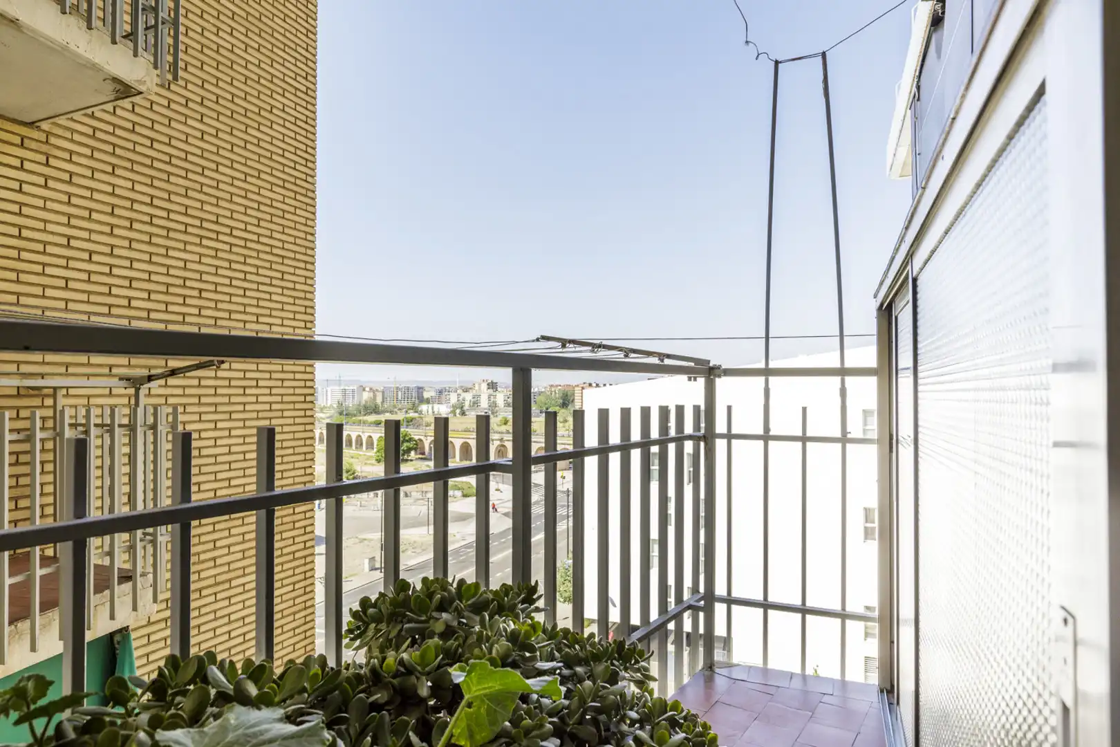 Balcony of Flat for sale in Zaragoza  with Storage room