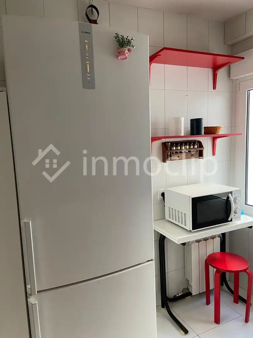 Kitchen of Flat for rent in Salamanca  with Heating, Terrace and Furnished