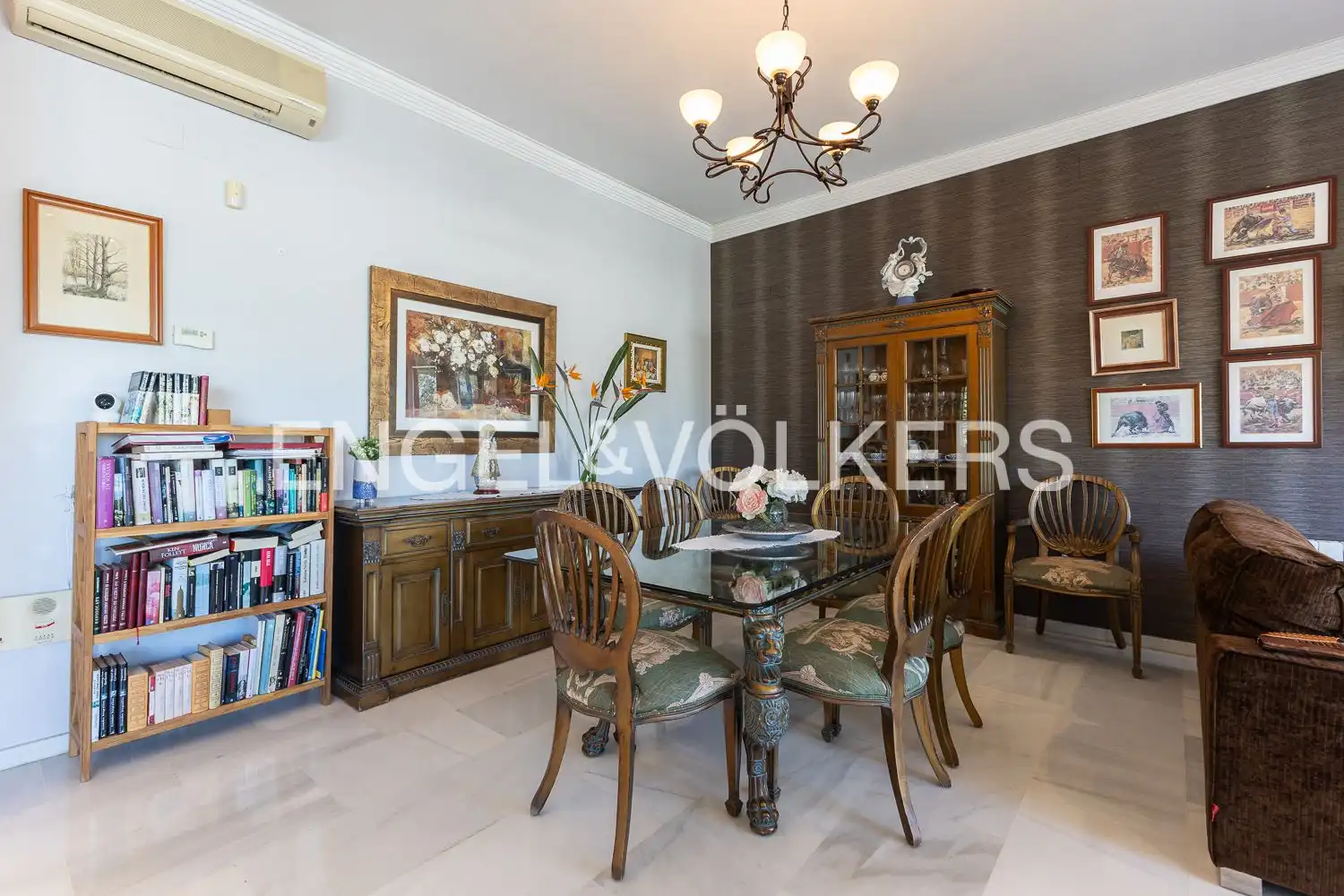 Dining room of Houses for sale in Carcaixent  with Air Conditioner, Heating and Private garden