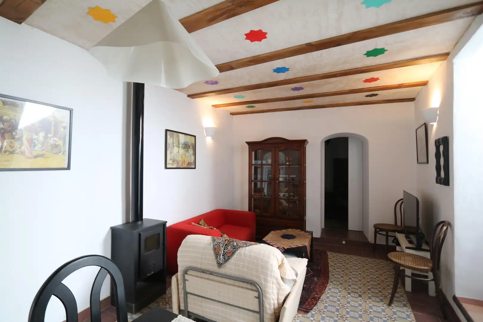 Sala d'estar de Casa o xalet en venda en Vejer de la Frontera amb Terrassa i Traster