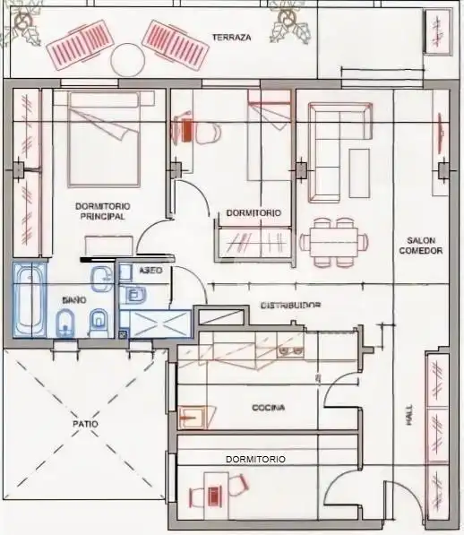 Ático en venta en Madrid con Aire acondicionado, Calefacción y Terraza