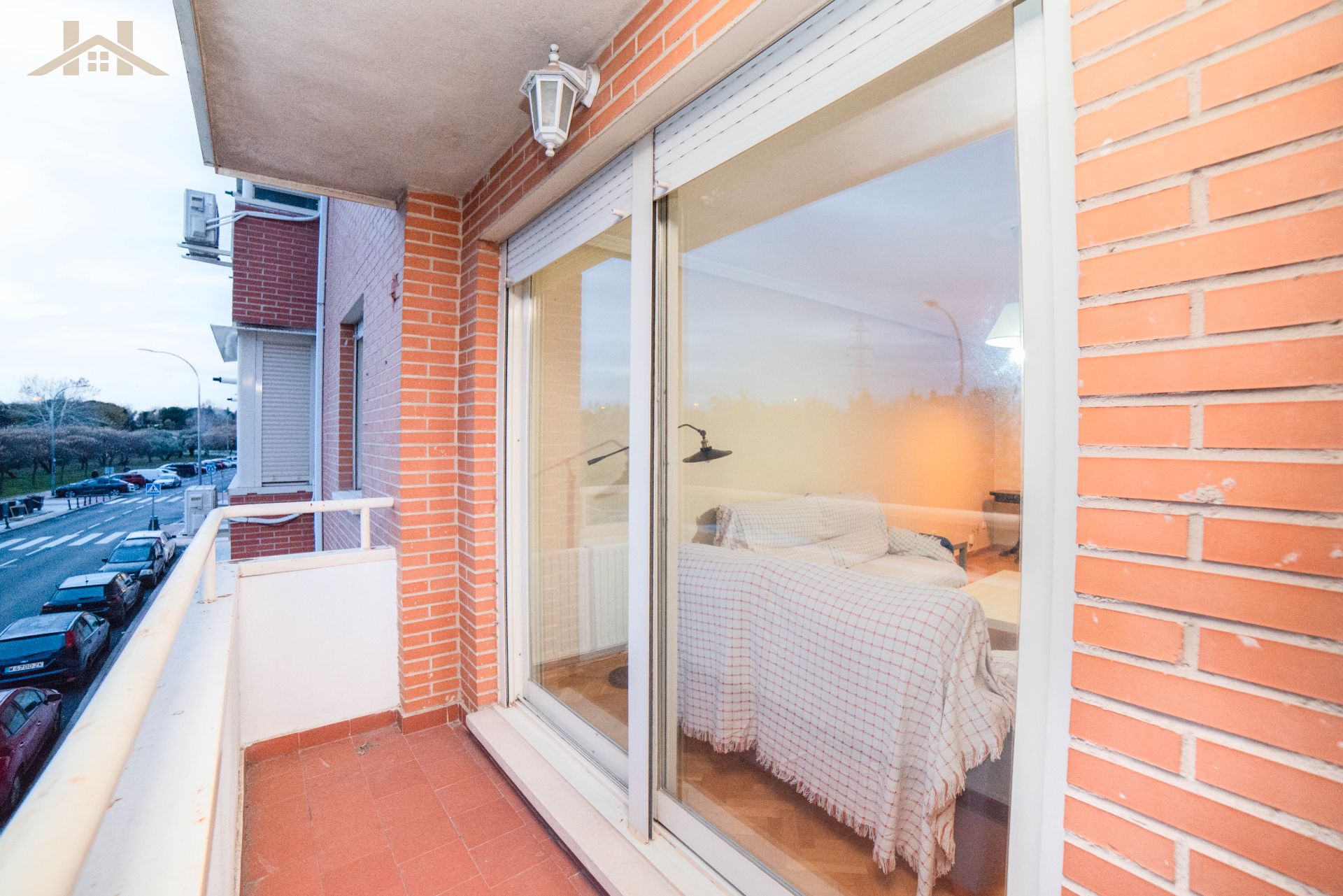 Bedroom of Flat for sale in Fuenlabrada  with Heating, Parquet flooring and Terrace