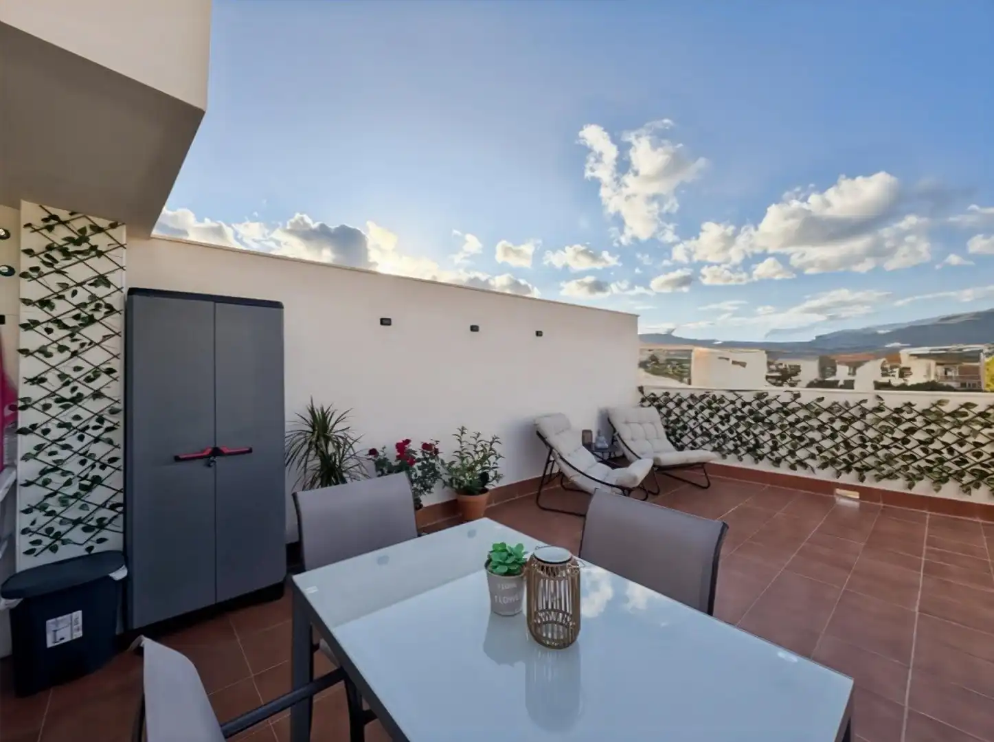 Terraza de Dúplex en venta en Villajoyosa / La Vila Joiosa con Calefacción, Terraza y Amueblado