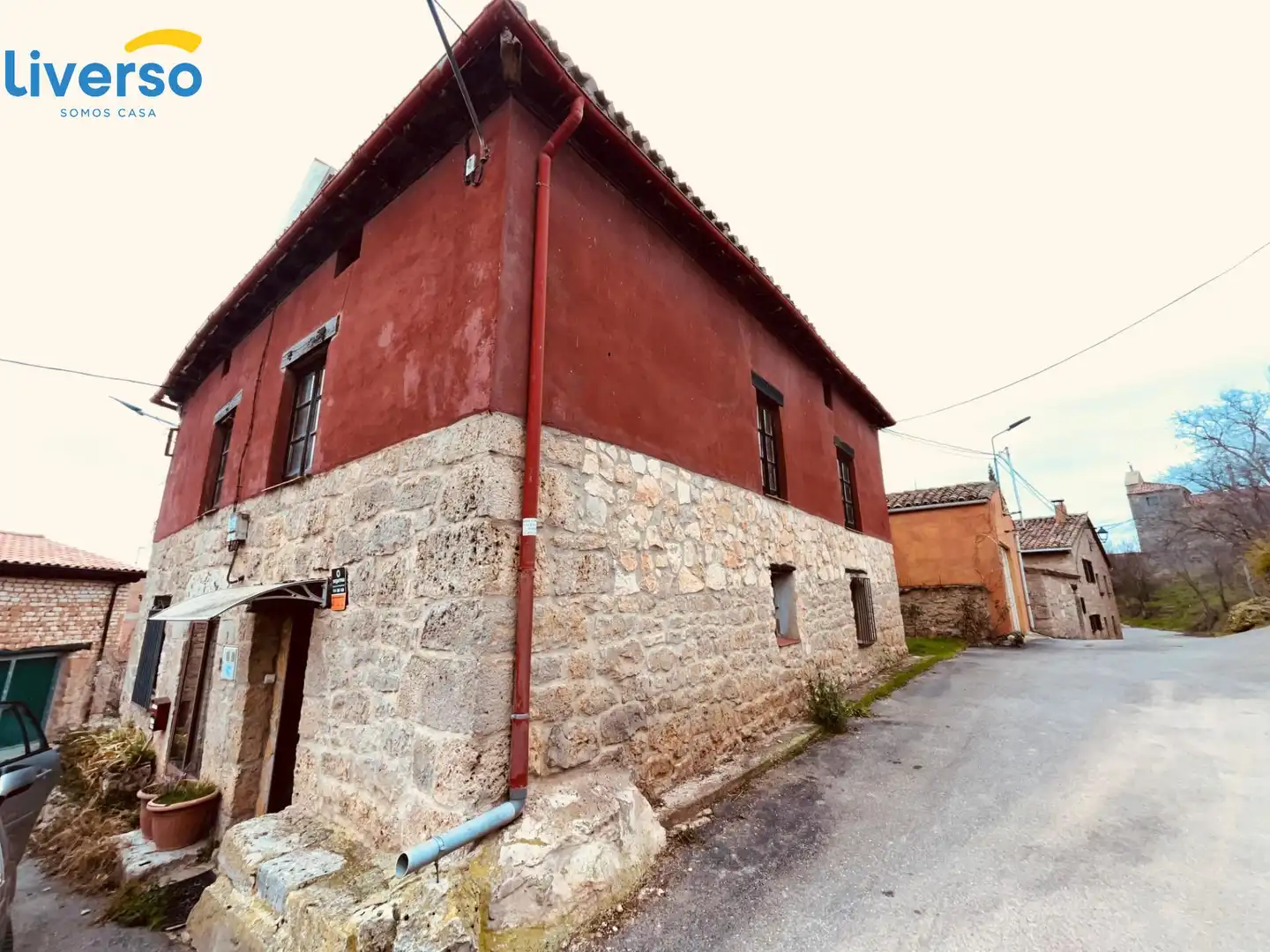 Exterior view of Houses for sale in Revillarruz  with Heating, Terrace and Furnished
