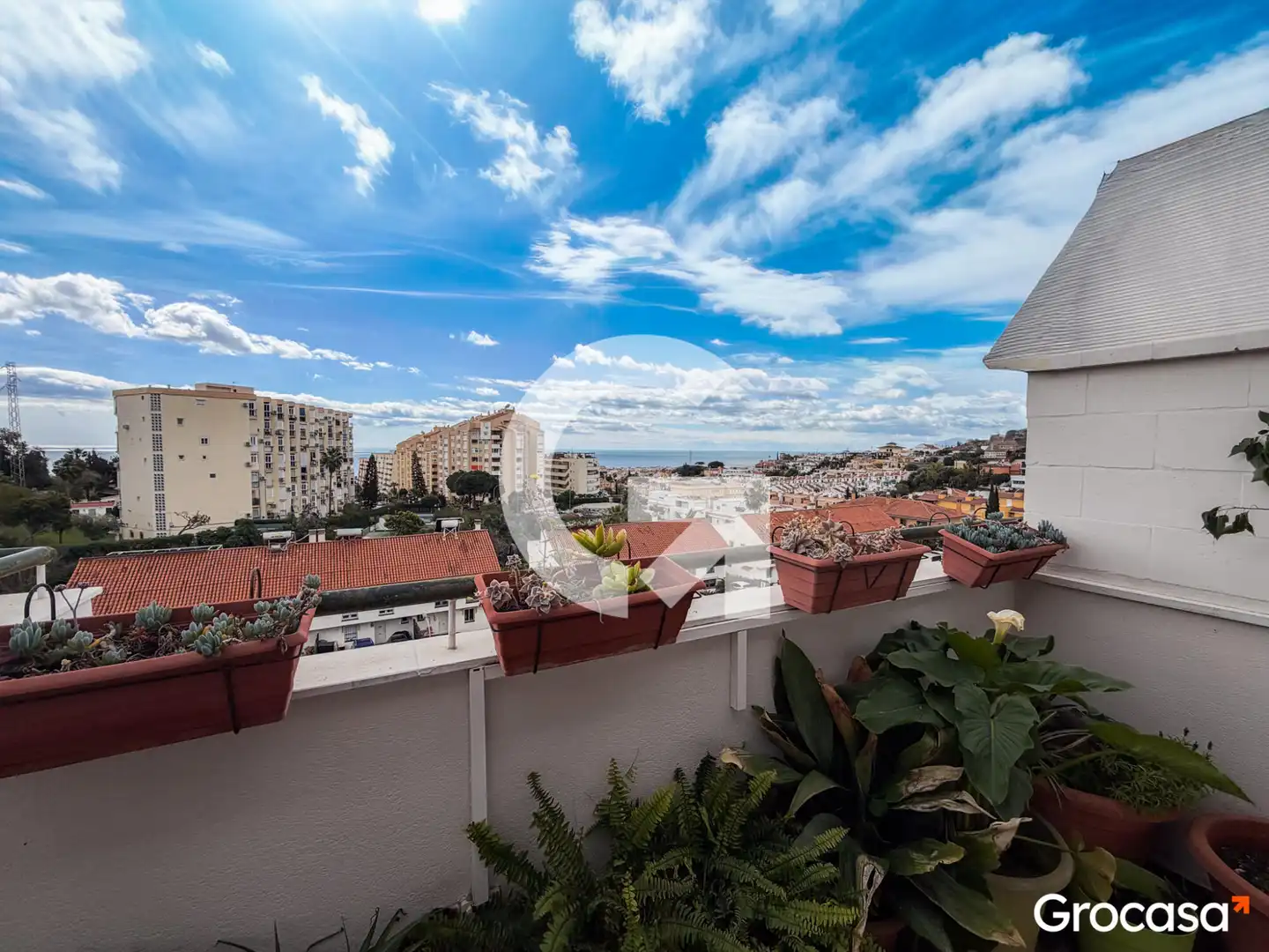 Exterior view of Attic for sale in Rincón de la Victoria  with Private garden, Terrace and Oven