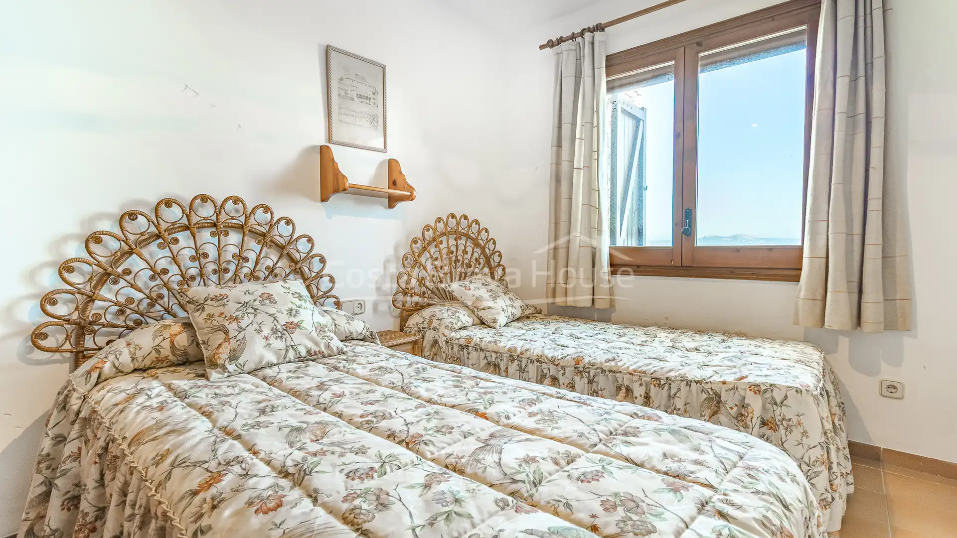 Schlafzimmer von Haus oder Chalet zum Verkauf in Begur mit Heizung, Privatgarten und Terrasse