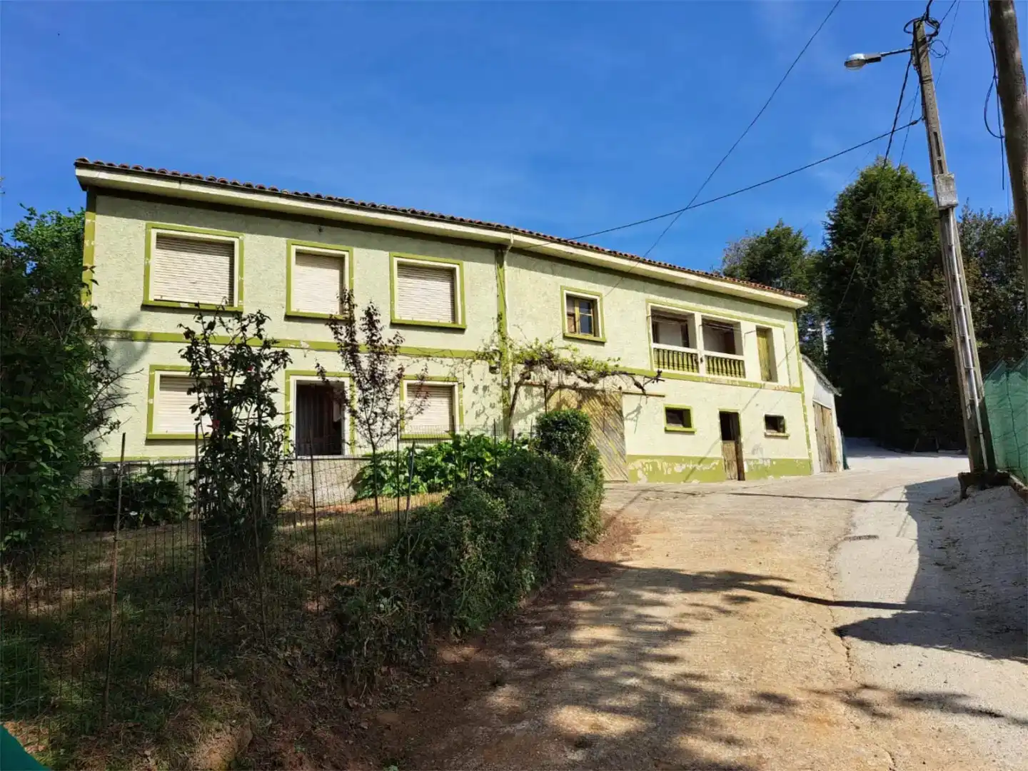 Vista exterior de Casa o chalet en venta en Siero con Balcón