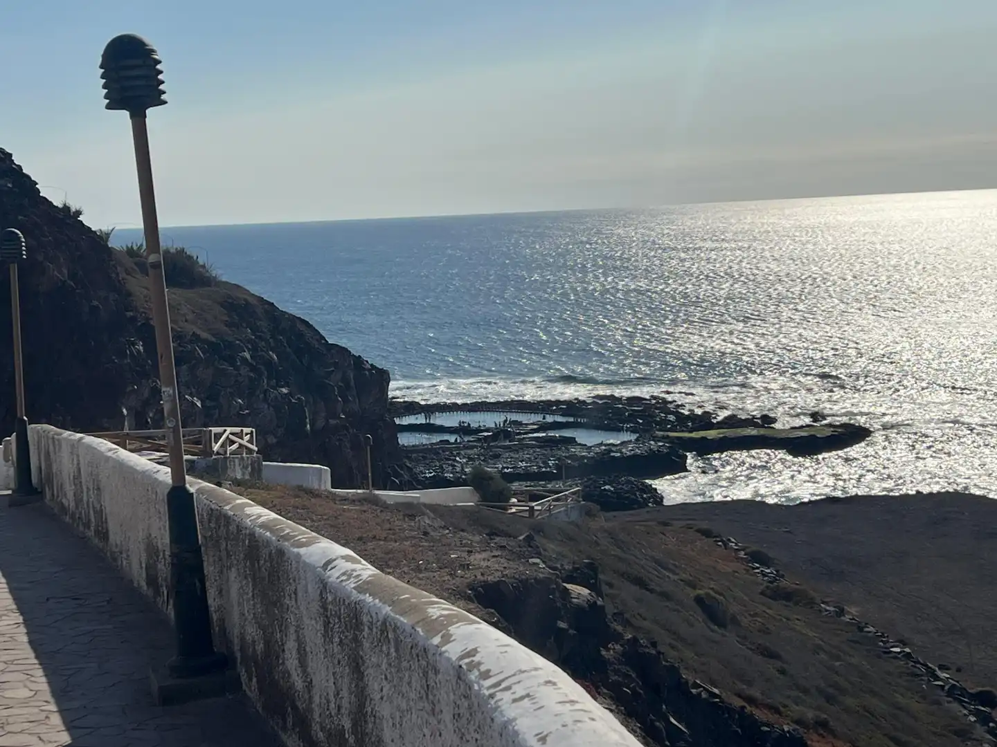 Vista exterior de Casa adosada en venta en Agaete con Jardín privado, Terraza y Amueblado