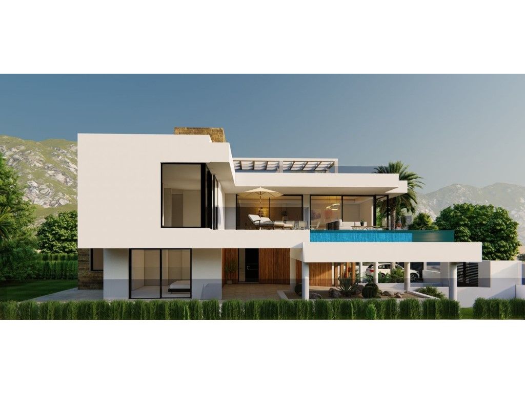 Vista exterior de Casa o chalet en venta en Marbella con Aire acondicionado, Jardín privado y Terraza