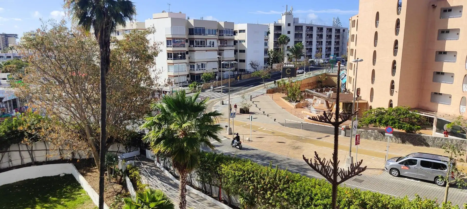 Vista exterior de Apartamento en venta en San Bartolomé de Tirajana con Jardín privado y Piscina comunitaria