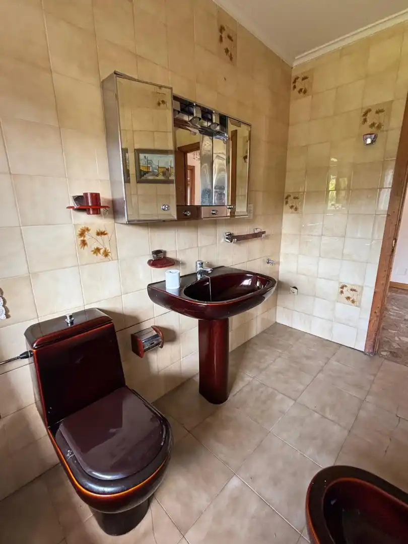 Bathroom of Flat for sale in Salas  with Heating, Parquet flooring and Terrace