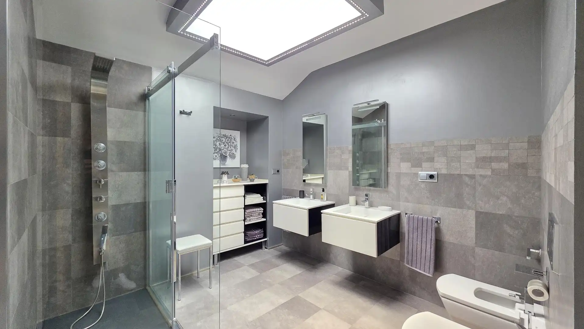Baño de Ático en venta en Gandia con Aire acondicionado, Calefacción y Terraza