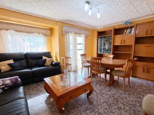 Living room of Flat for sale in Sagunto / Sagunt  with Air Conditioner, Heating and Furnished
