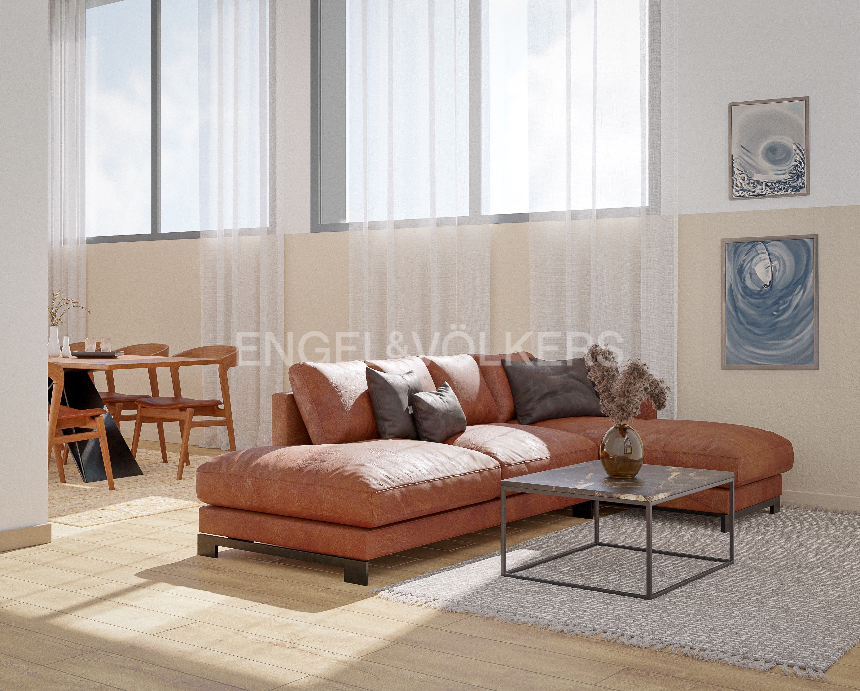 Living room of Attic for sale in  Tarragona Capital  with Air Conditioner, Heating and Parquet flooring