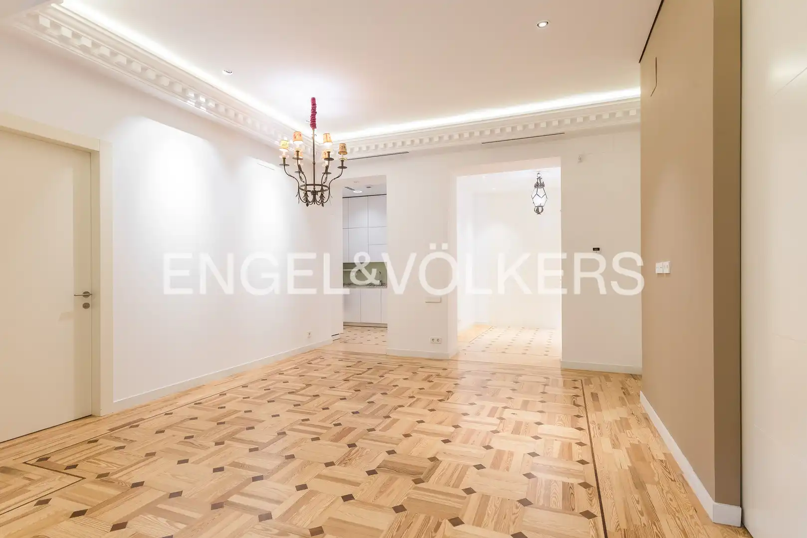 Sala d'estar de Pis de lloguer en Barrio de Salamanca