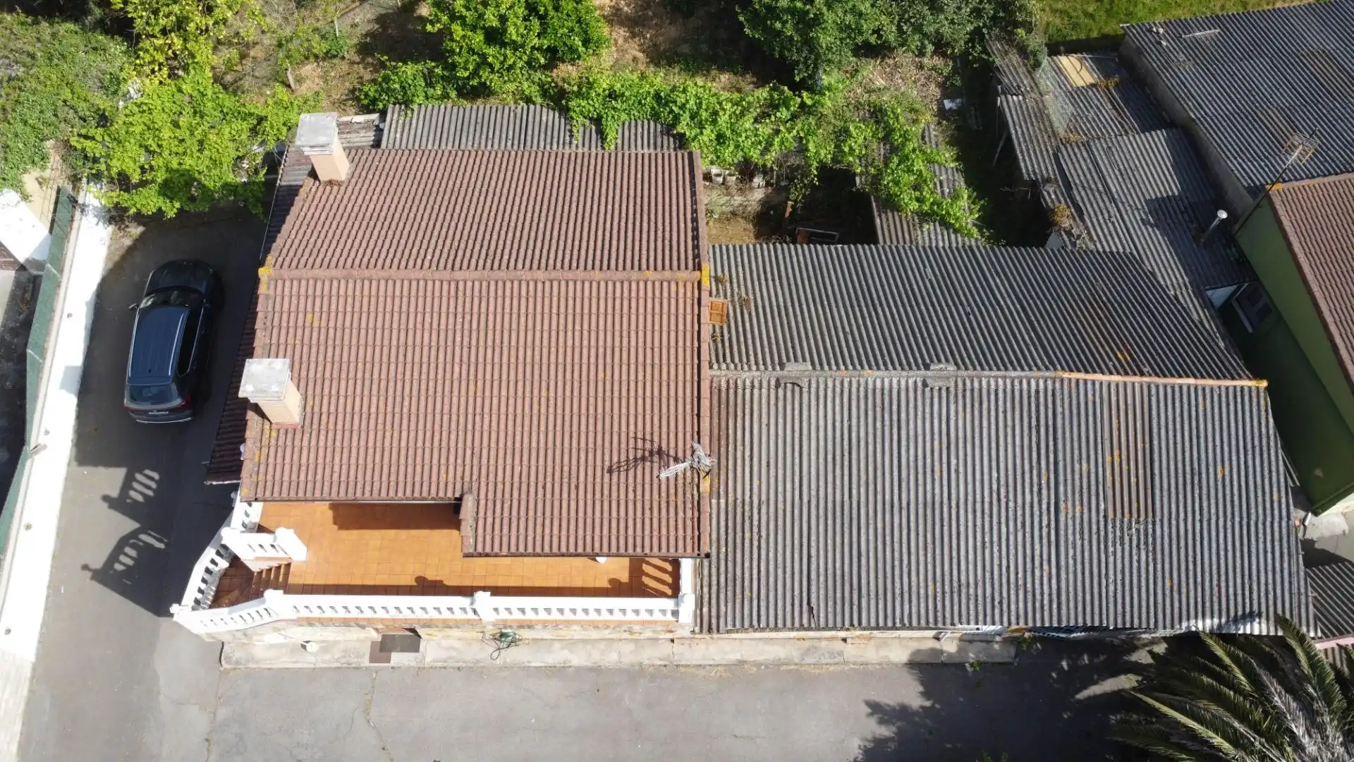 Vista exterior de Casa o xalet en venda en Gijón  amb Calefacció, Jardí privat i Terrassa