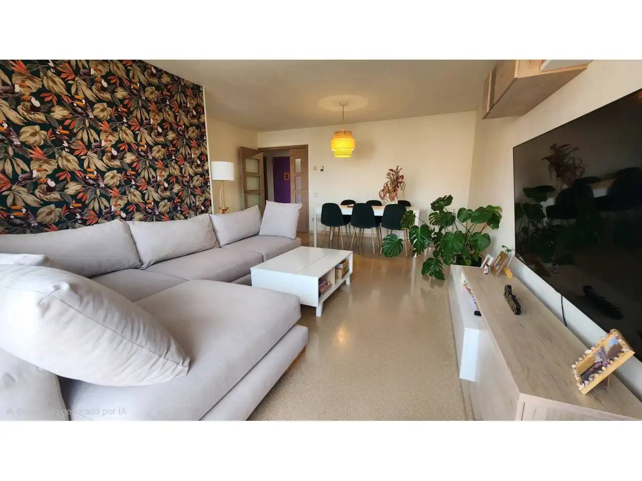 Sala de estar de Piso en venta en Terrassa con Aire acondicionado, Calefacción y Trastero