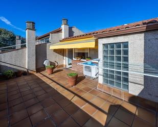 Terrace of House or chalet for sale in Sant Cugat del Vallès  with Air Conditioner, Heating and Parquet flooring