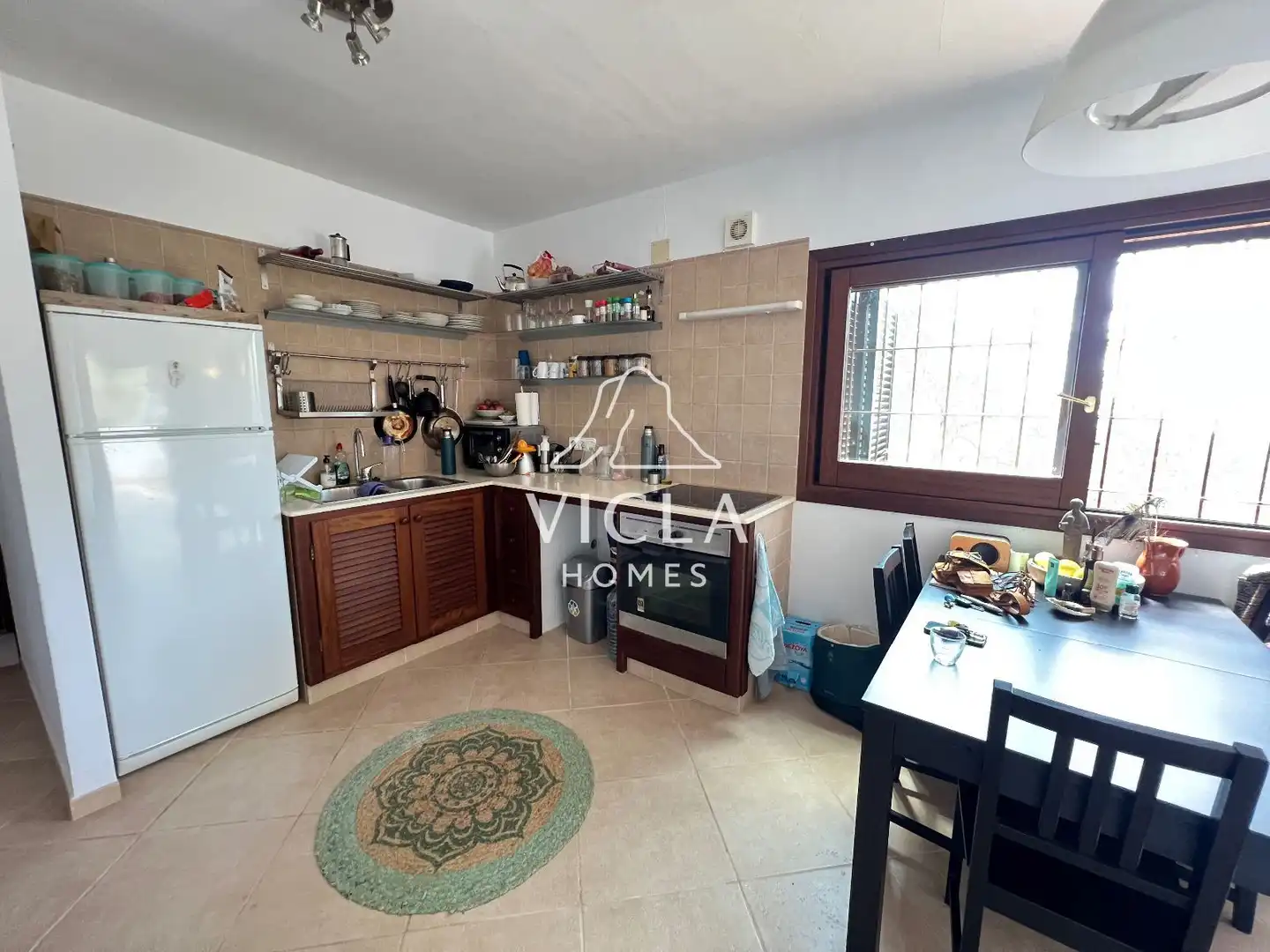 Cocina de Casa o chalet de alquiler en Sant Josep de sa Talaia con Aire acondicionado, Calefacción y Terraza
