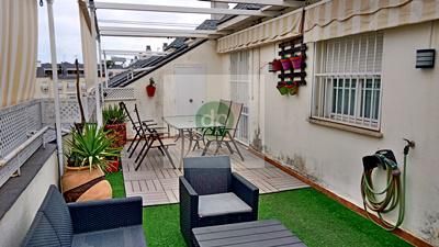 Terraza de Dúplex de alquiler en Badajoz Capital con Aire acondicionado, Calefacción y Parquet