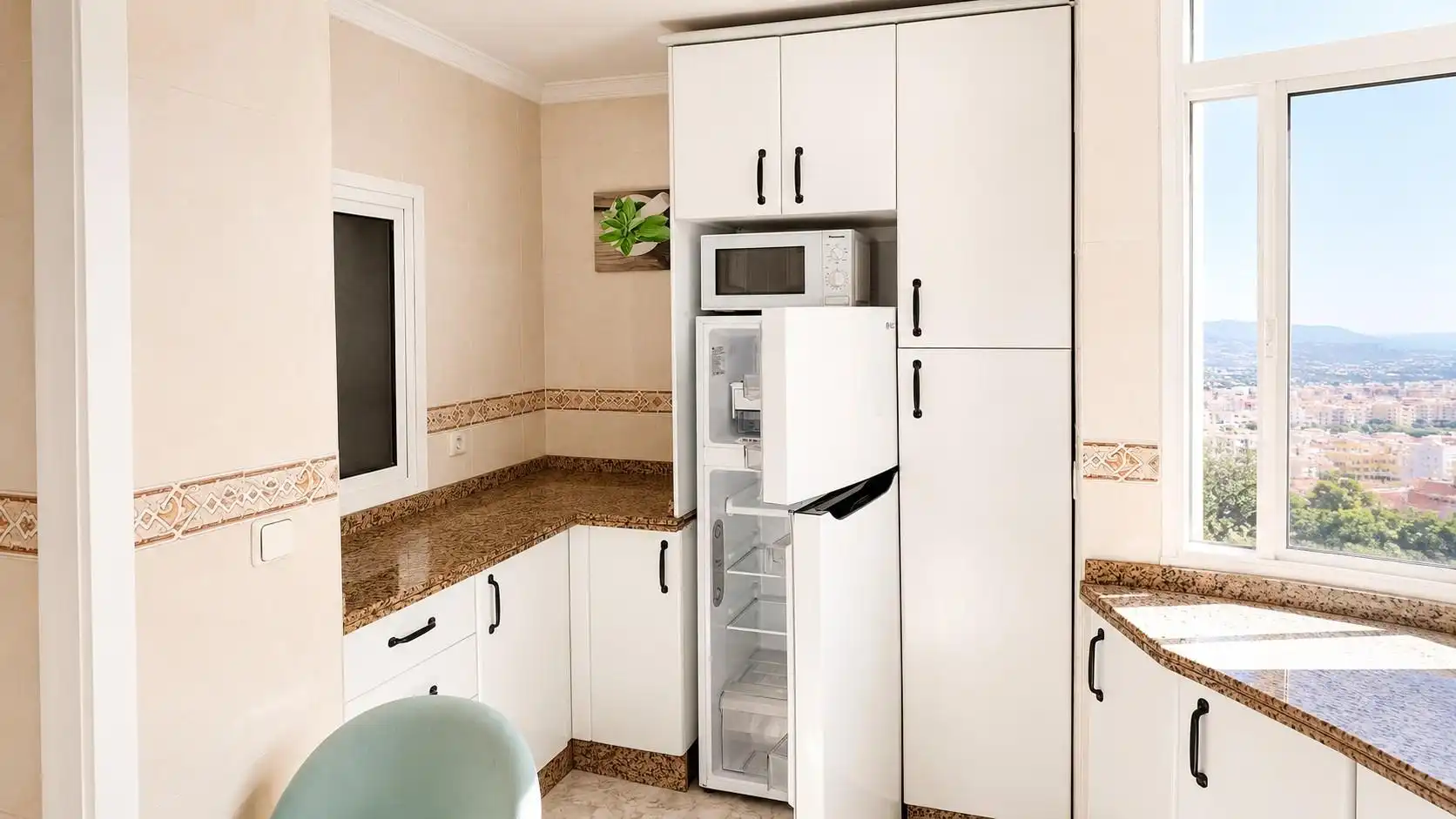 Cocina de Piso en venta en Málaga con Aire acondicionado, Calefacción y Terraza