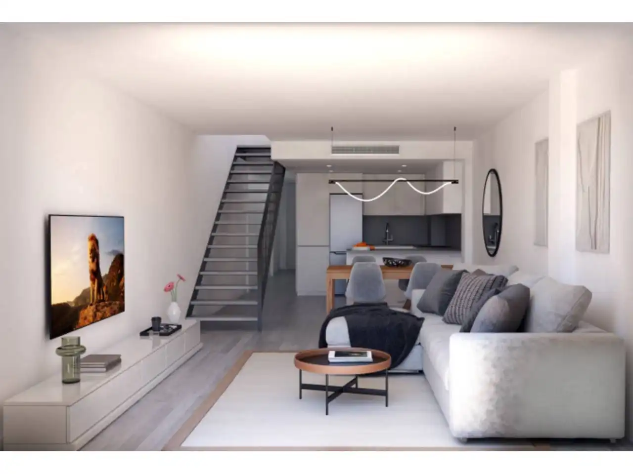 Sala de estar de Casa o chalet en venta en Sabadell con Aire acondicionado, Calefacción y Terraza