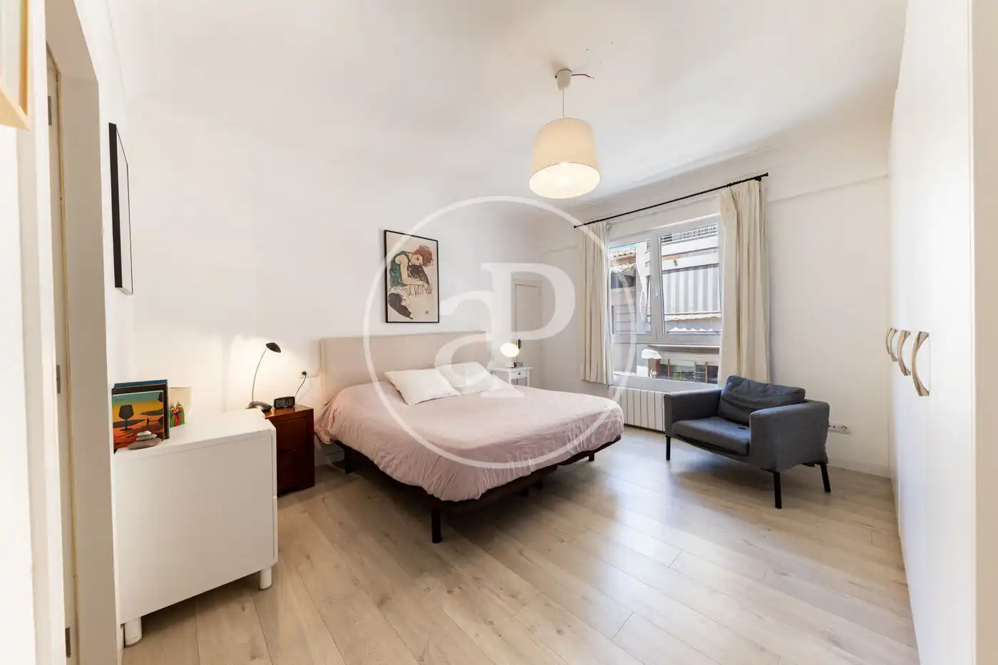 Schlafzimmer von Wohnung zum Verkauf in  Palma de Mallorca mit Klimaanlage, Heizung und Terrasse