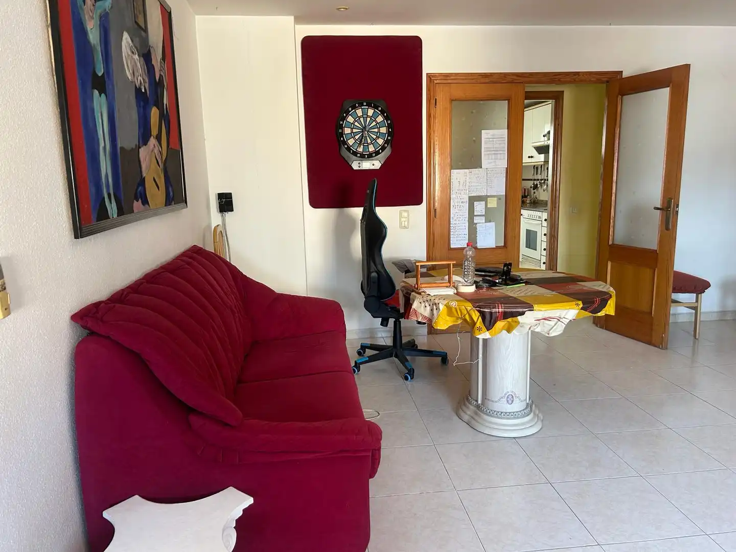 Sala de estar de Piso en venta en Massalavés con Aire acondicionado, Amueblado y Horno