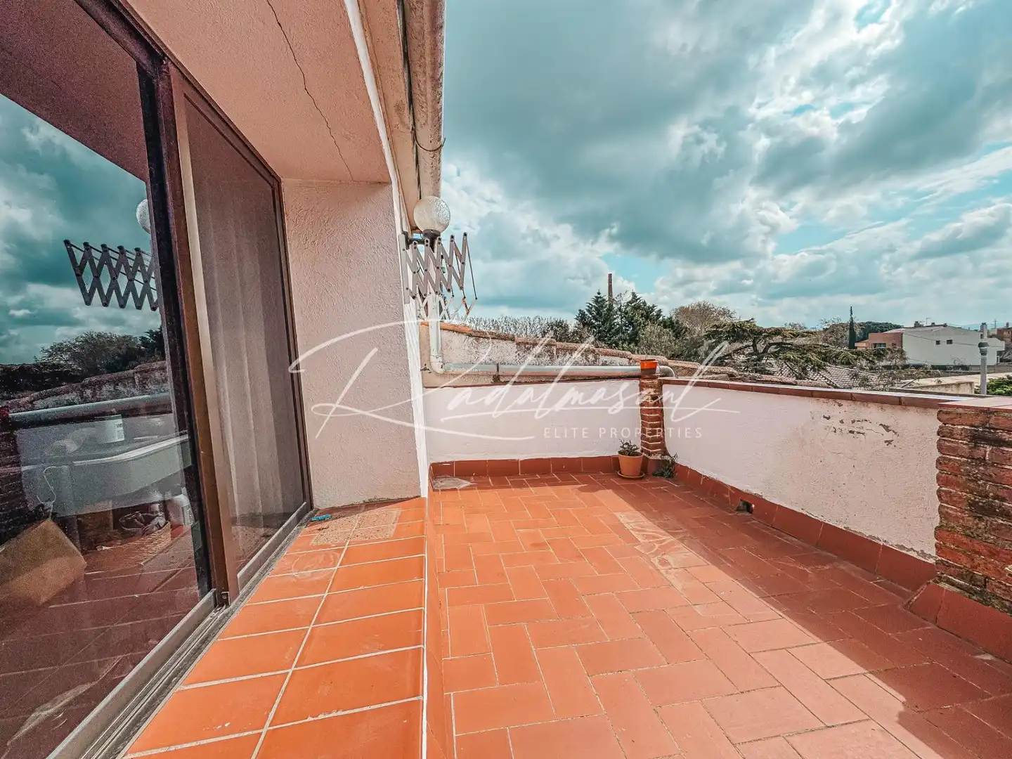 Terrassa de Casa o xalet en venda en El Pla de Santa Maria amb Calefacció i Terrassa