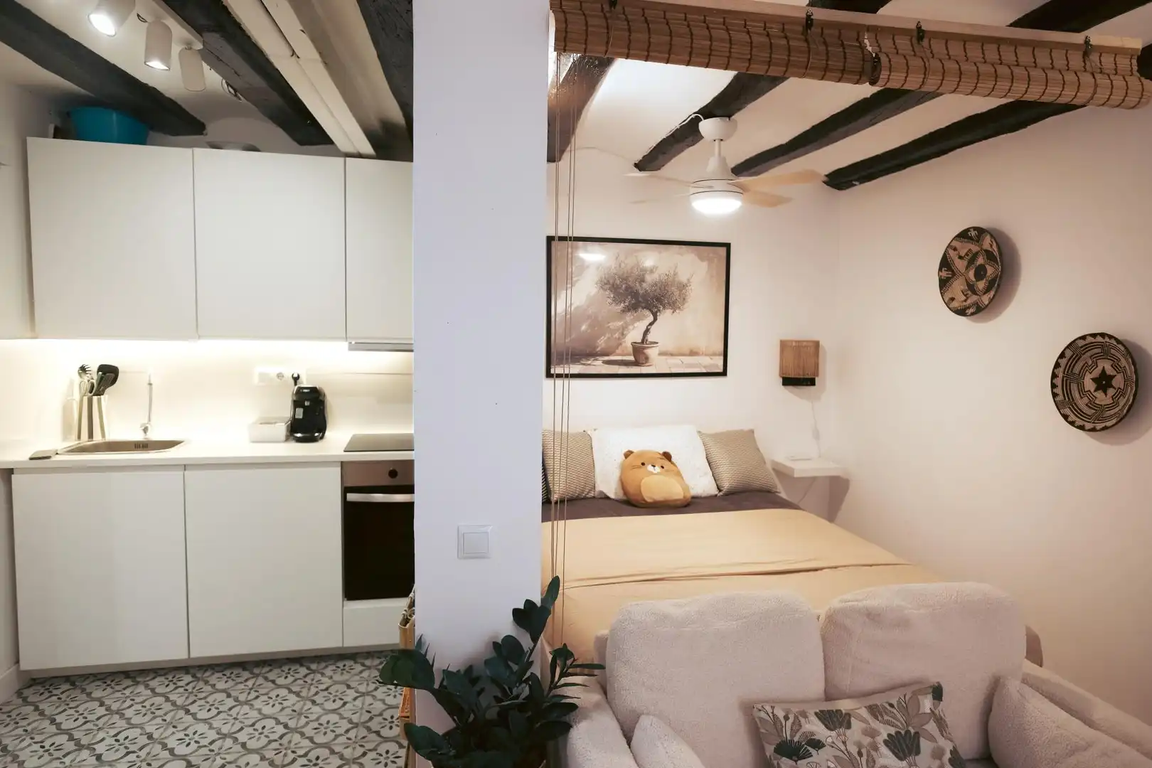 Bedroom of Study for sale in Barcelona  with Heating, Furnished and Microwave