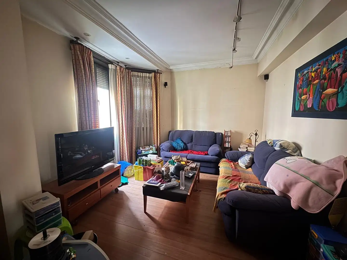 Sala d'estar de Edifici en venda en Ponferrada
