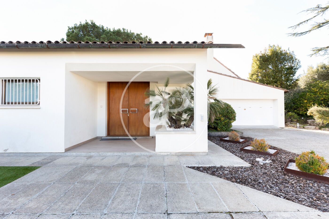 Exterior view of Flat to rent in Matadepera  with Air Conditioner, Heating and Private garden