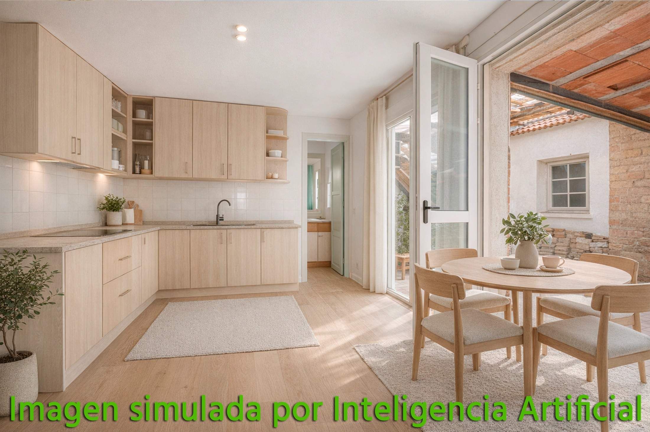 Cocina de Casa o chalet en venta en Alicante / Alacant con Terraza