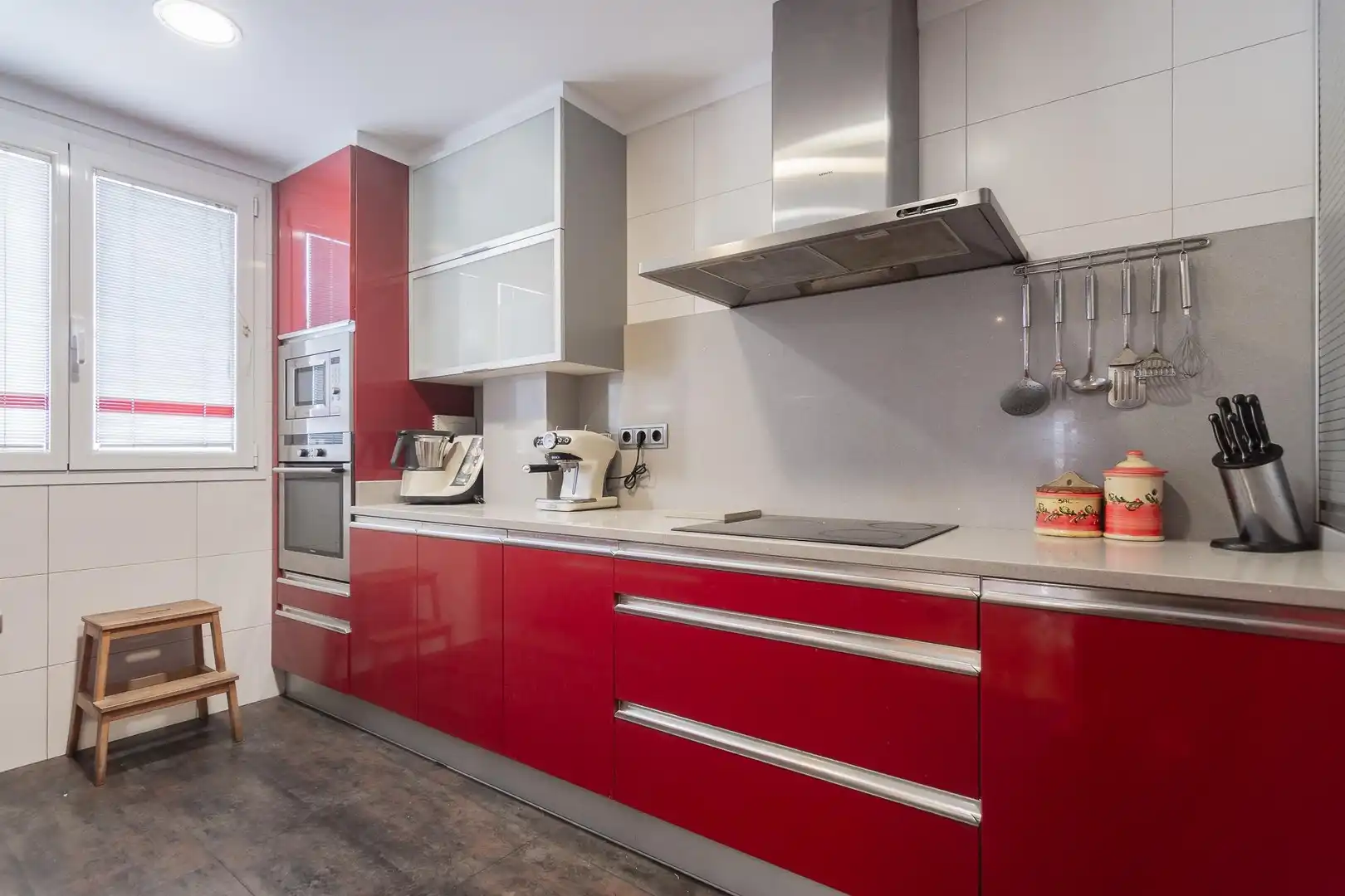 Kitchen of Attic for sale in  Pamplona / Iruña  with Air Conditioner, Heating and Parquet flooring