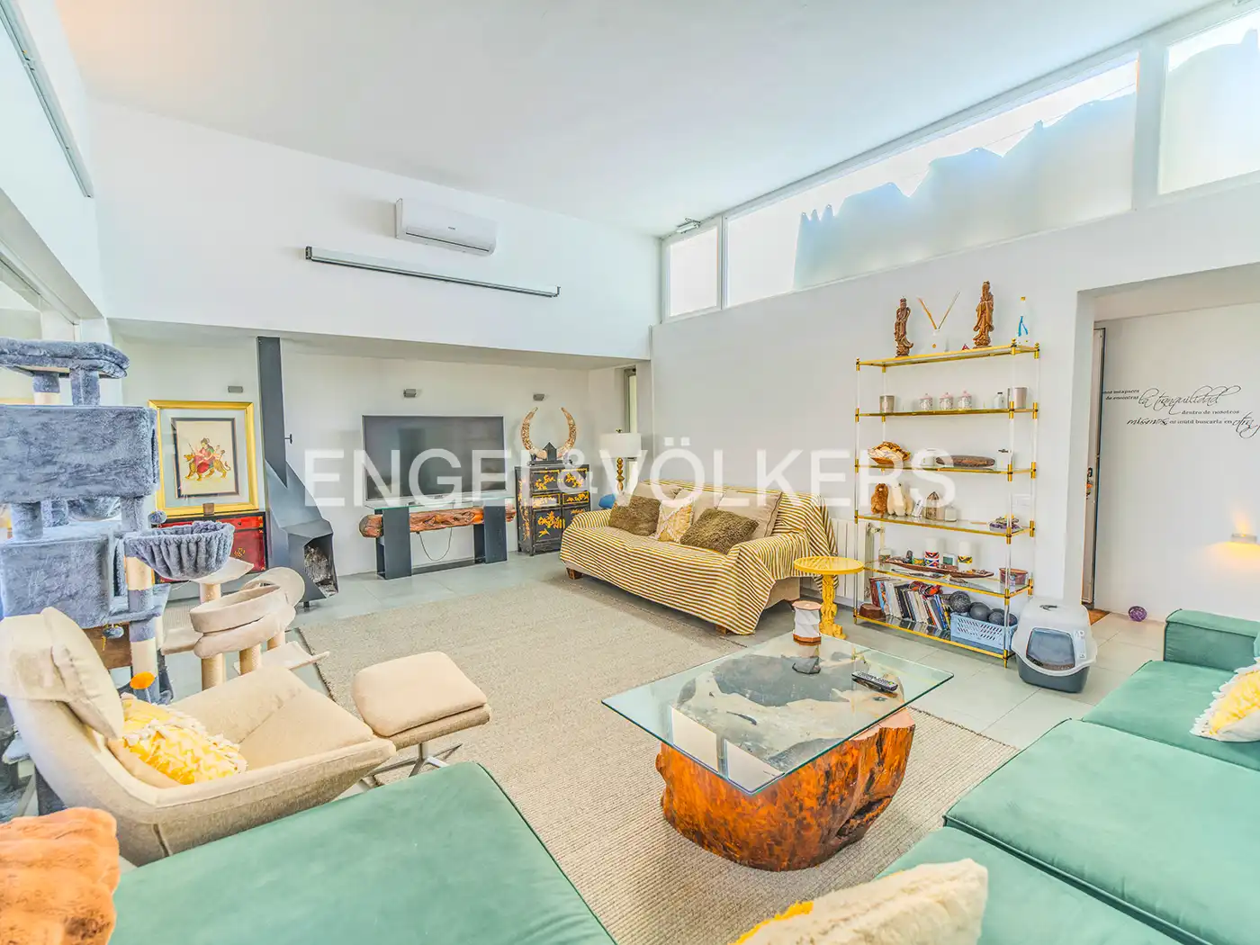 Sala de estar de Casa o chalet en venta en Mutxamel con Aire acondicionado, Calefacción y Jardín privado