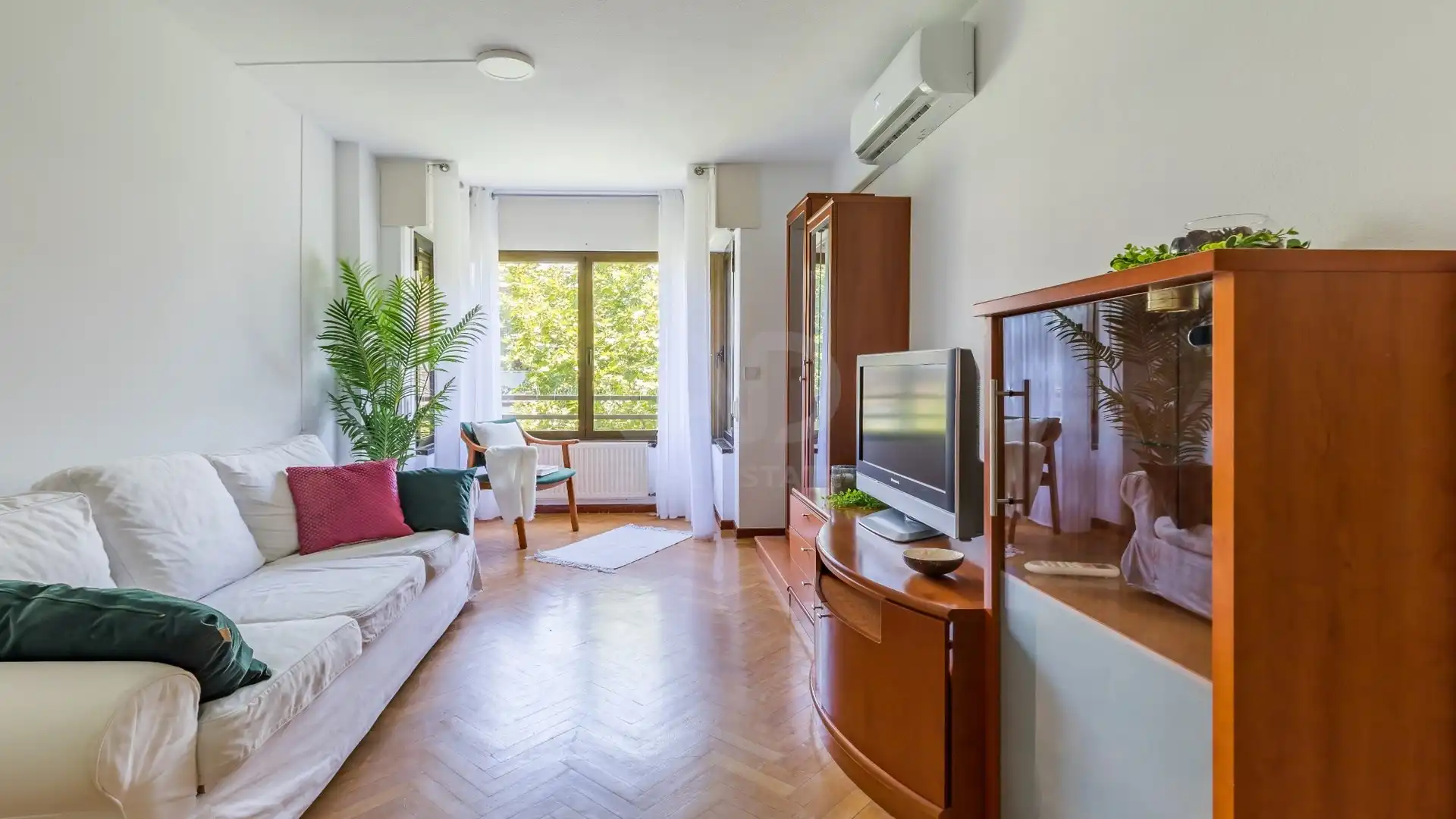 Sala de estar de Piso de alquiler en Madrid