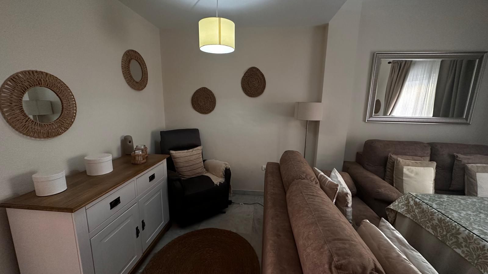 Living room of Single-family semi-detached for sale in Isla Cristina  with Air Conditioner, Terrace and Swimming Pool