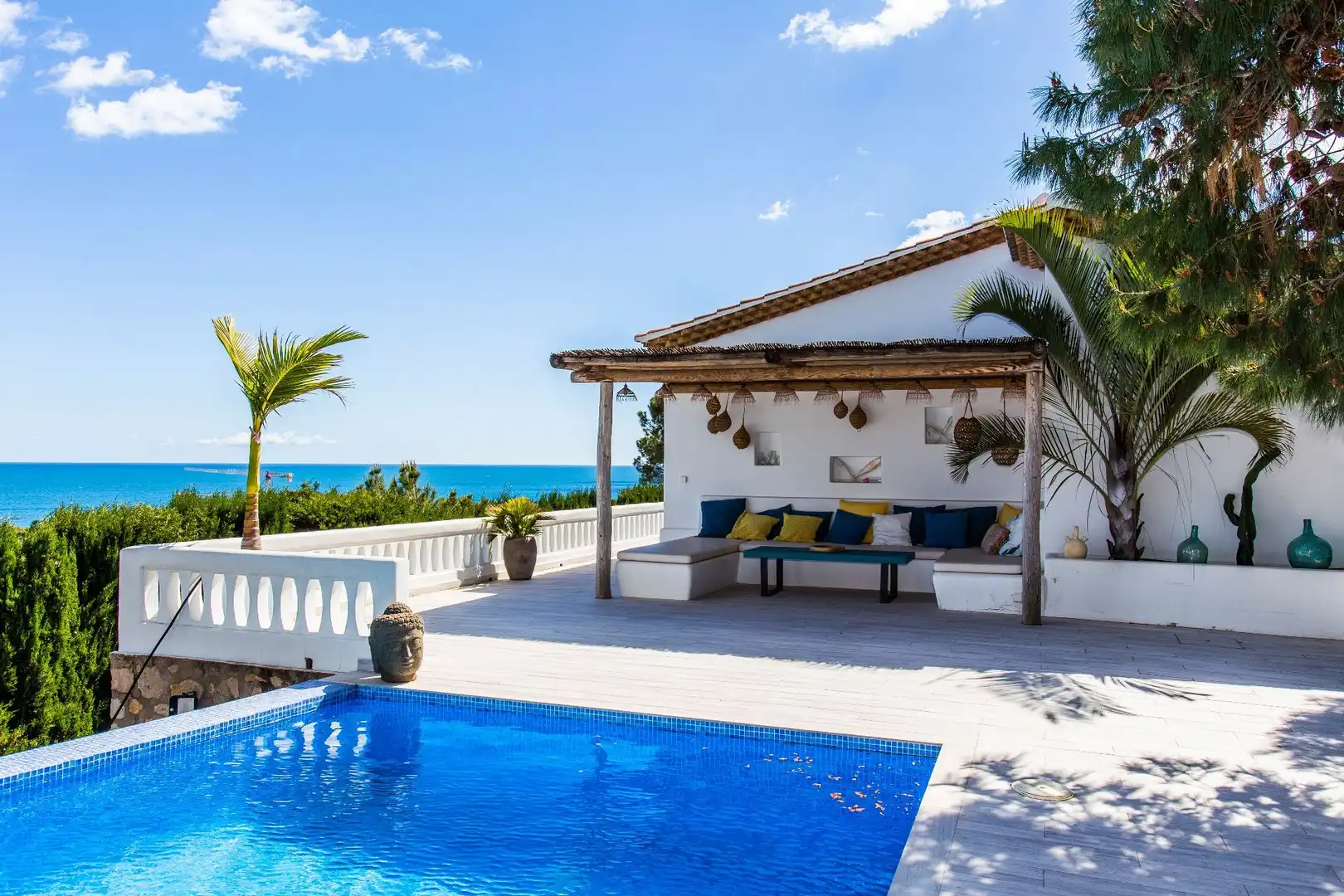 Terraza de Casa o chalet en venta en Dénia con Aire acondicionado, Calefacción y Jardín privado