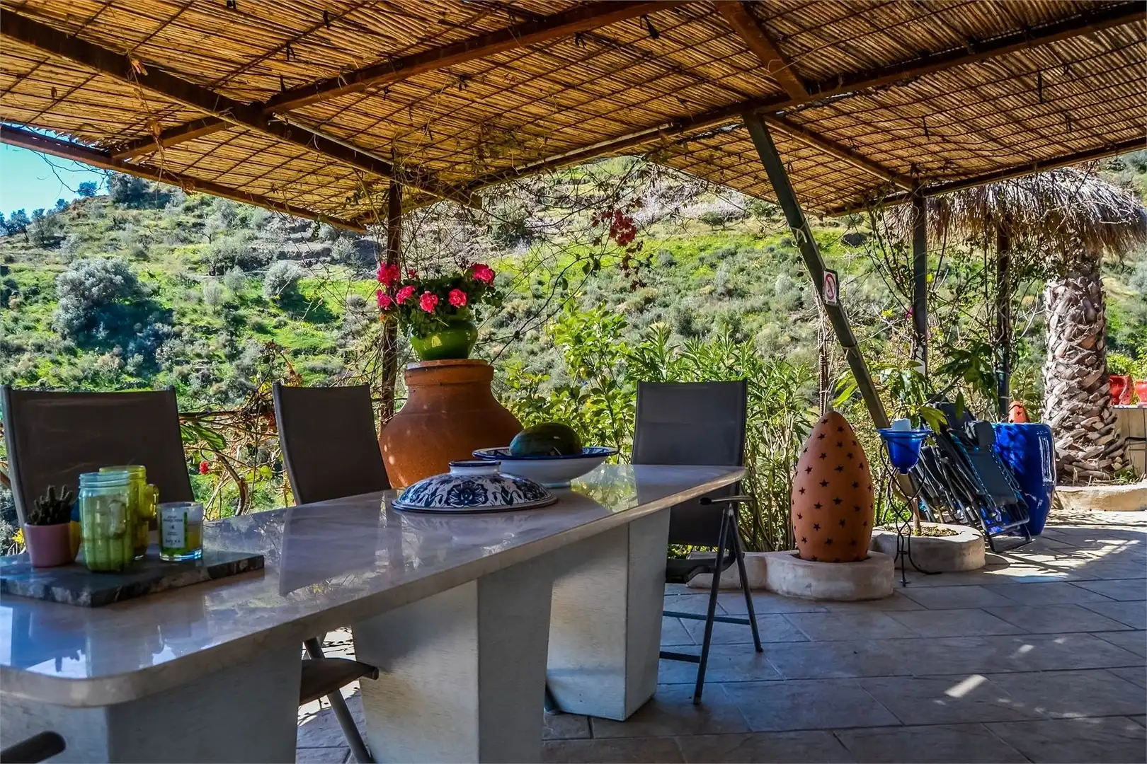 Terrassa de Finca rústica en venda en Arenas amb Aire condicionat, Jardí privat i Terrassa