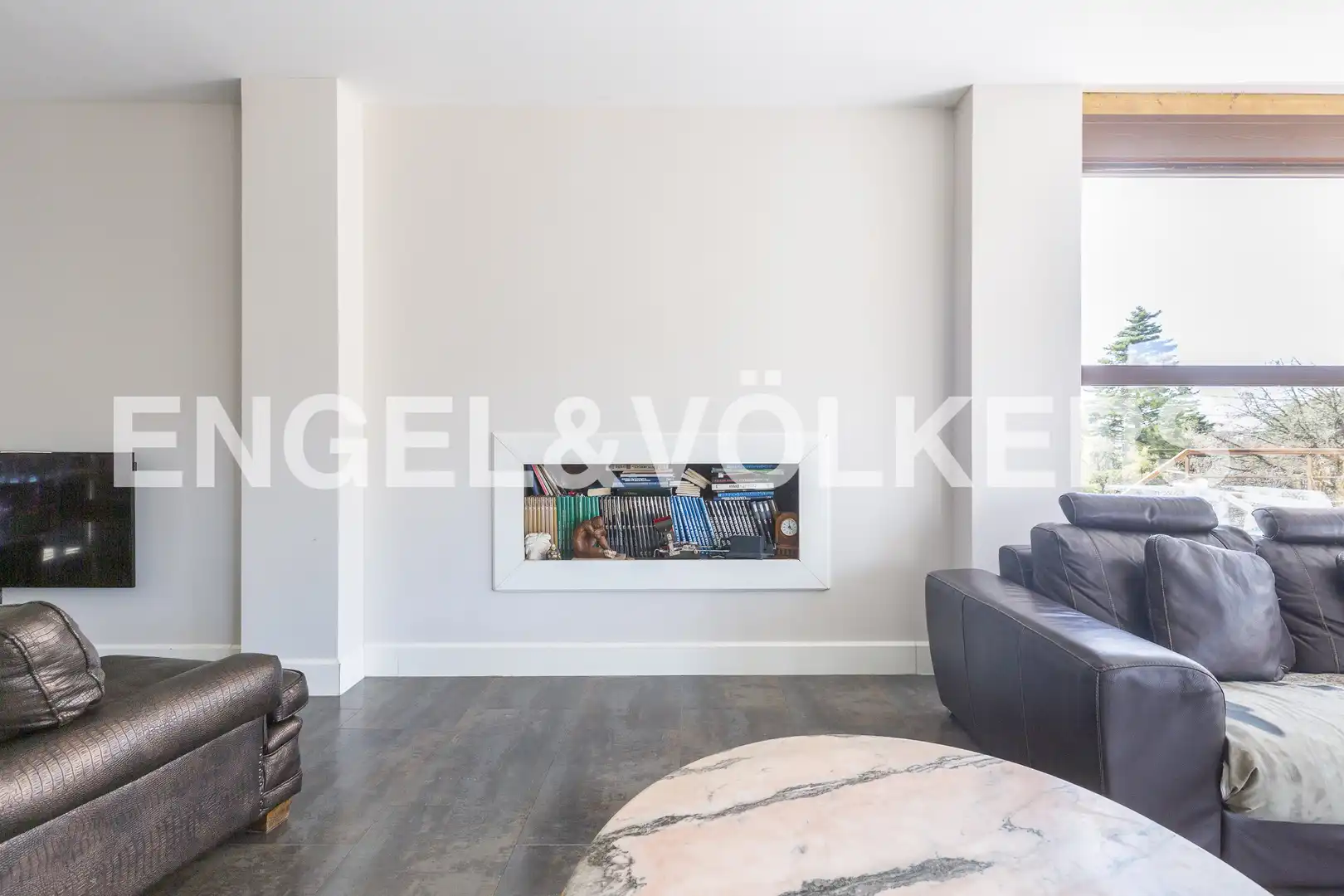 Sala de estar de Casa o chalet en venta en El Berrueco con Calefacción, Jardín privado y Terraza