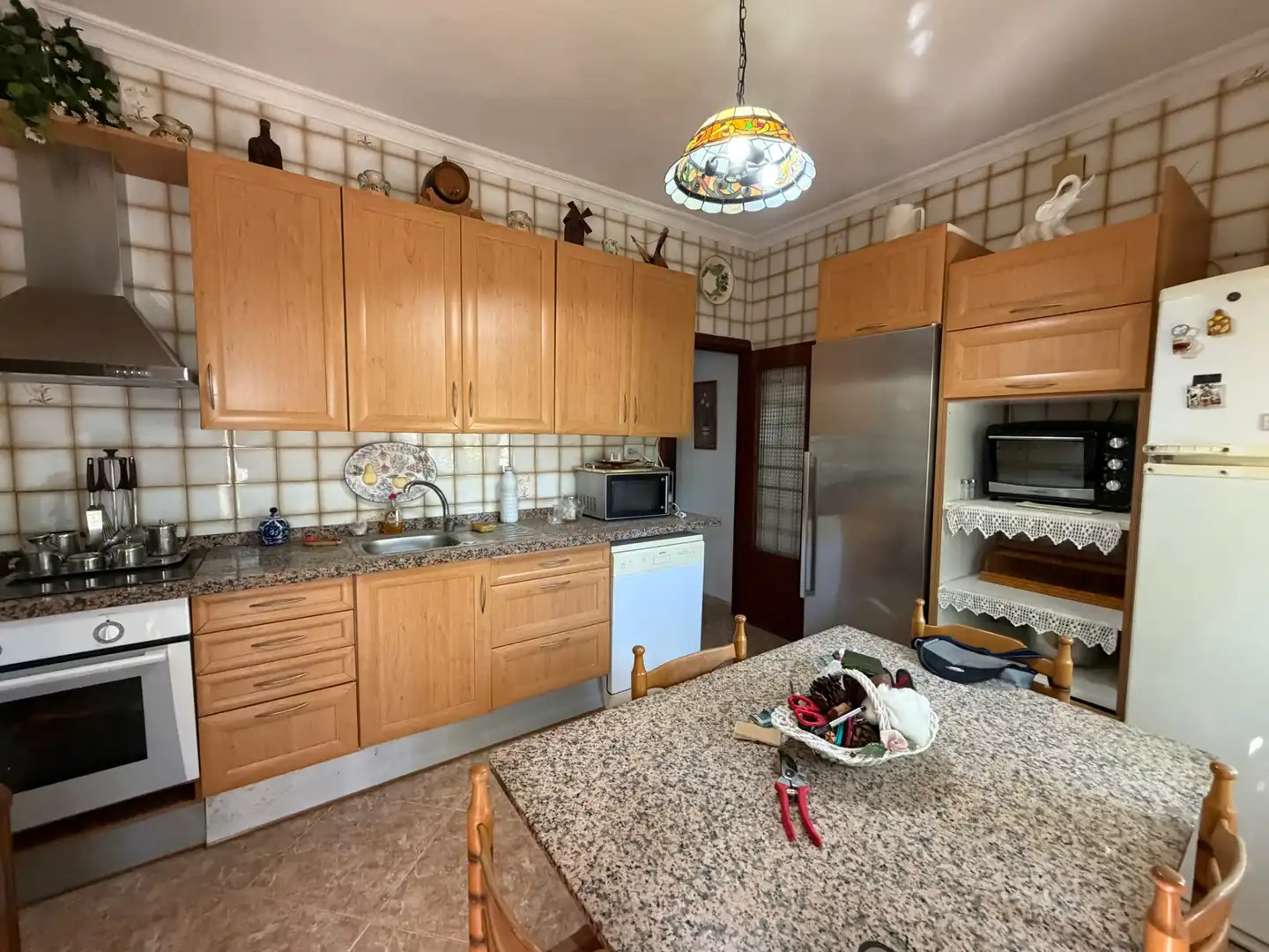 Küche von Country house zum Verkauf in Pizarra mit Klimaanlage, Privatgarten und Terrasse