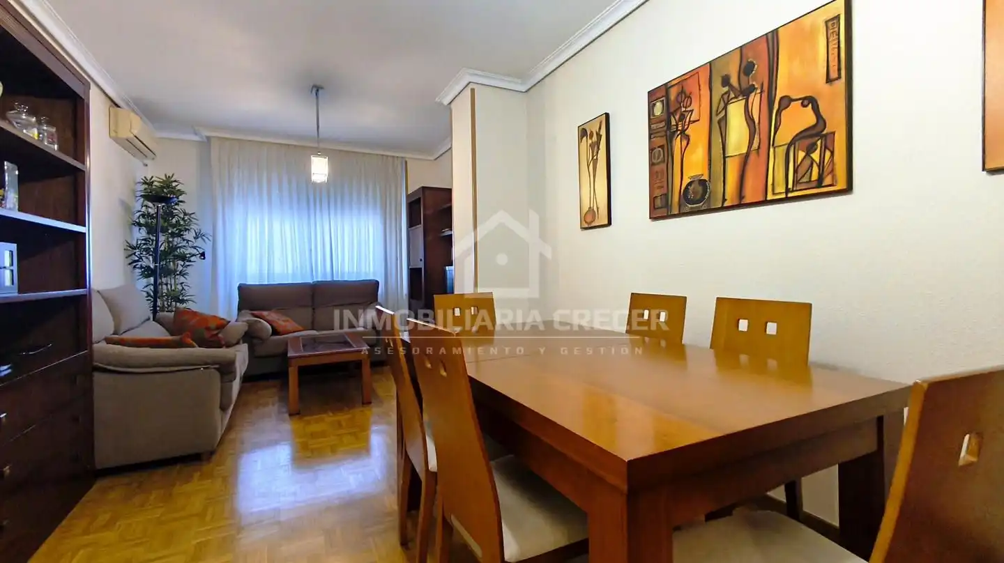 Sala d'estar de Planta baixa de lloguer en Madrid amb Aire condicionat, Calefacció i Parquet