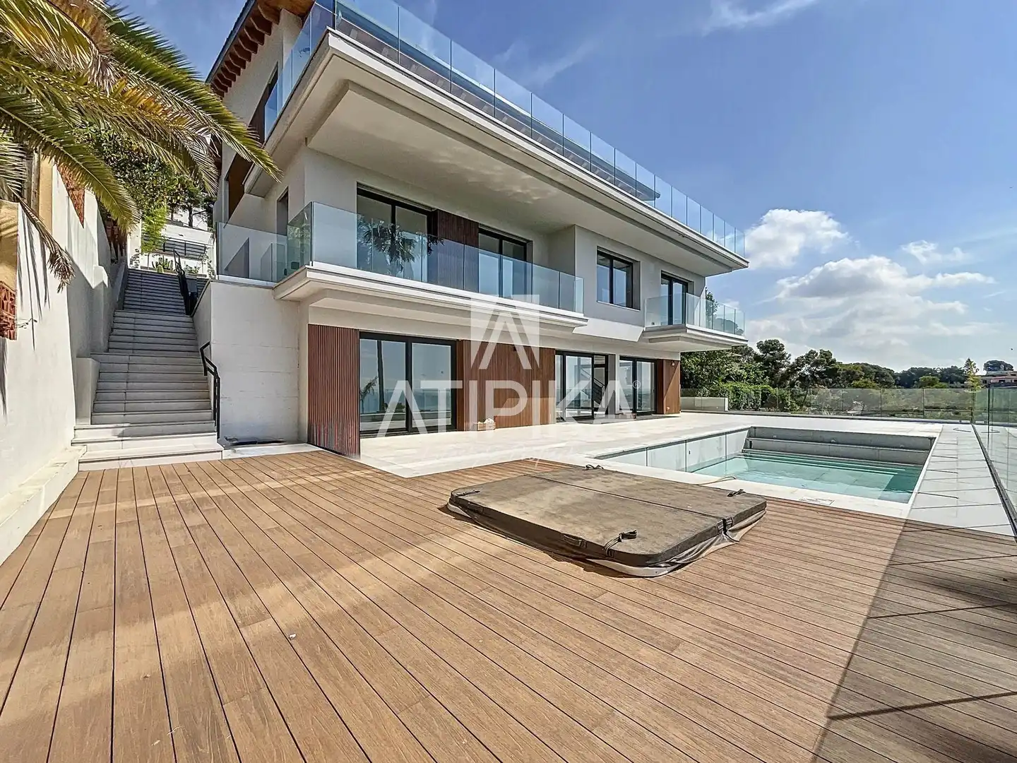 Exterior view of Houses for rent in Castelldefels  with Air Conditioner, Heating and Terrace